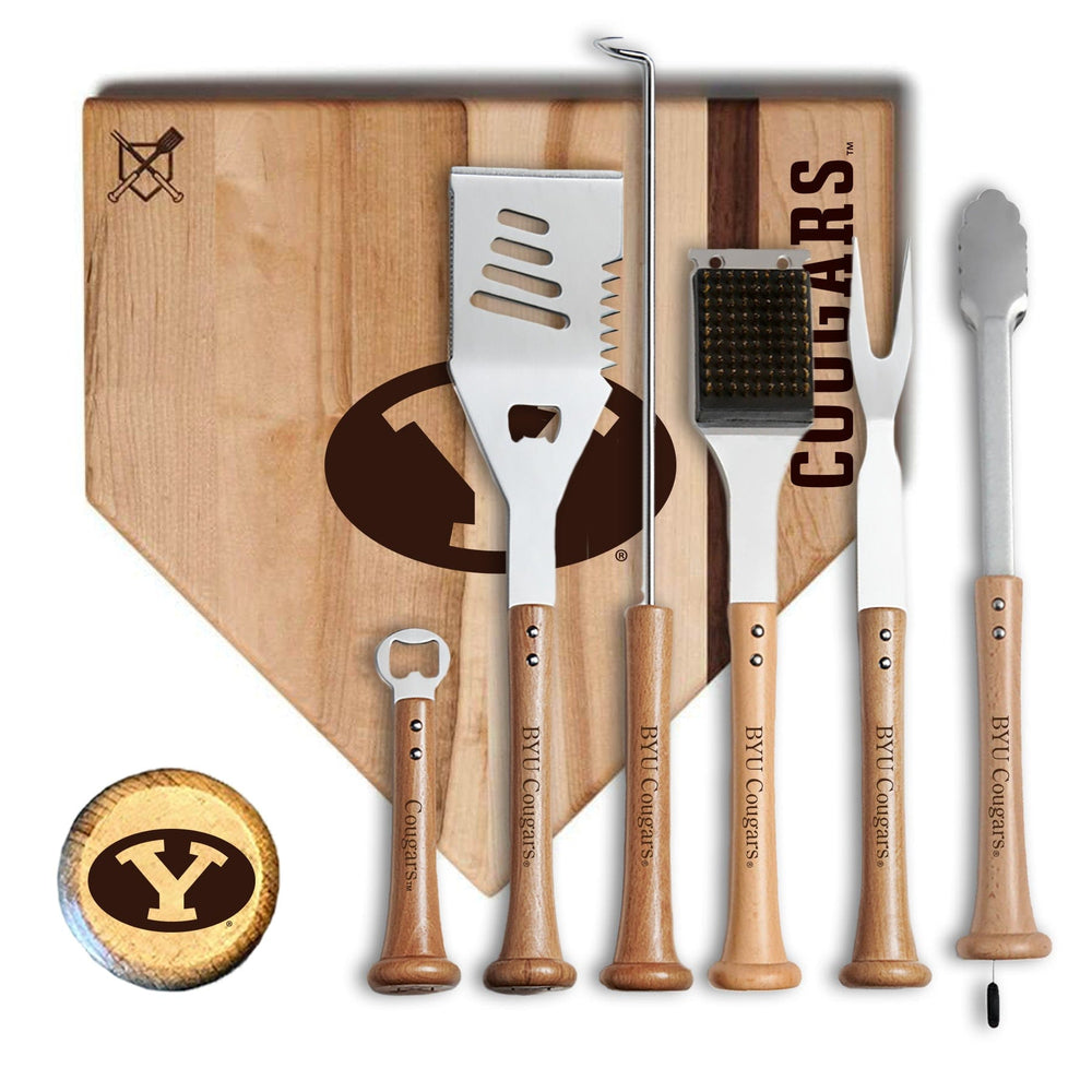 Baseball BBQ 17" MVP Set BYU Cougars "MVP" Sets