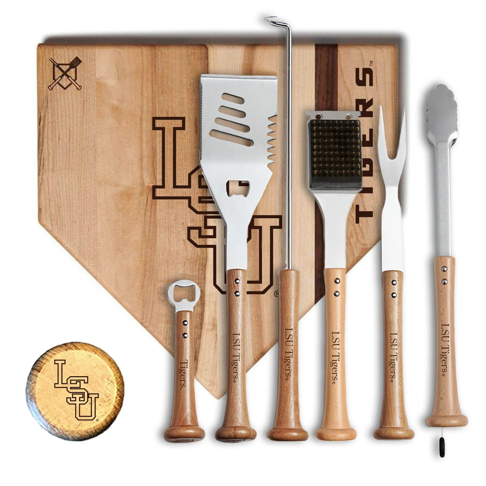 Baseball BBQ 17" MVP Set LSU "MVP" Set