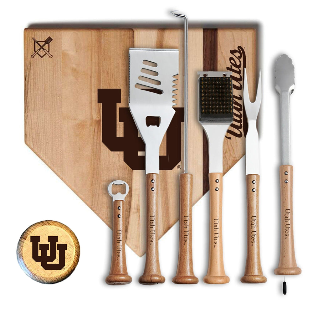 Baseball BBQ 17" MVP Set University of Utah "MVP" Sets