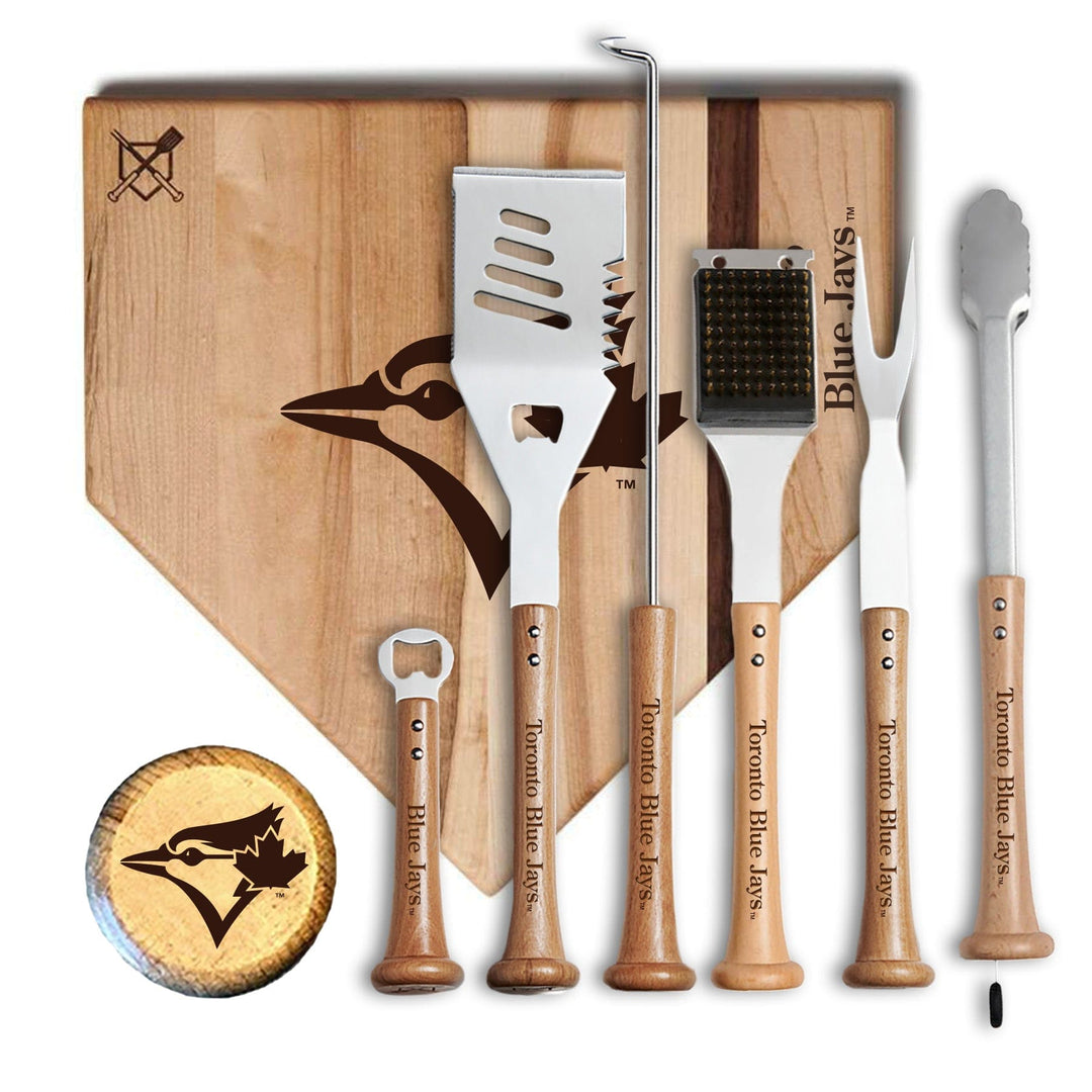 Baseball BBQ 17" MVP Toronto Blue Jays MVP Grill Set
