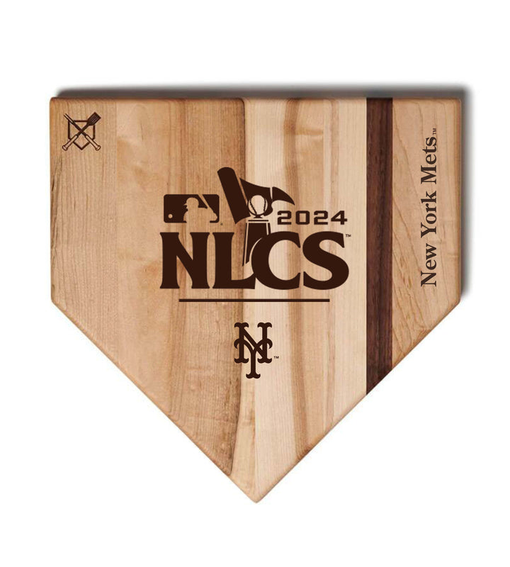 Baseball BBQ 17" NLCS Home Plate New York Mets 2024 Postseason