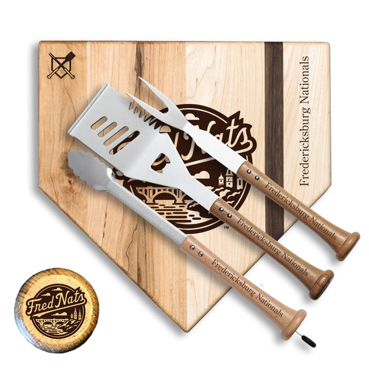 Baseball BBQ 17" Silver Slugger Fredericksburg Nationals "SILVER SLUGGER" Sets
