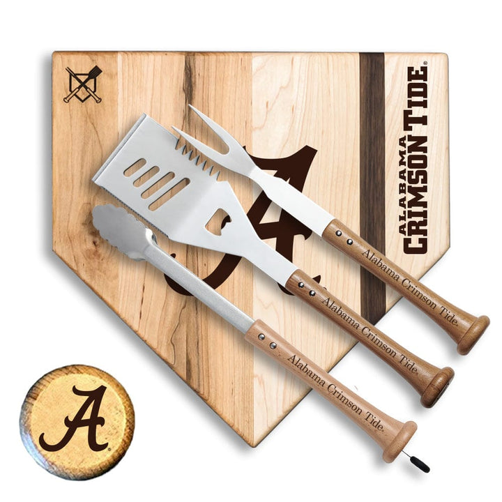 Baseball BBQ 17" Silver Slugger Set Alabama, "Silver Slugger" Sets