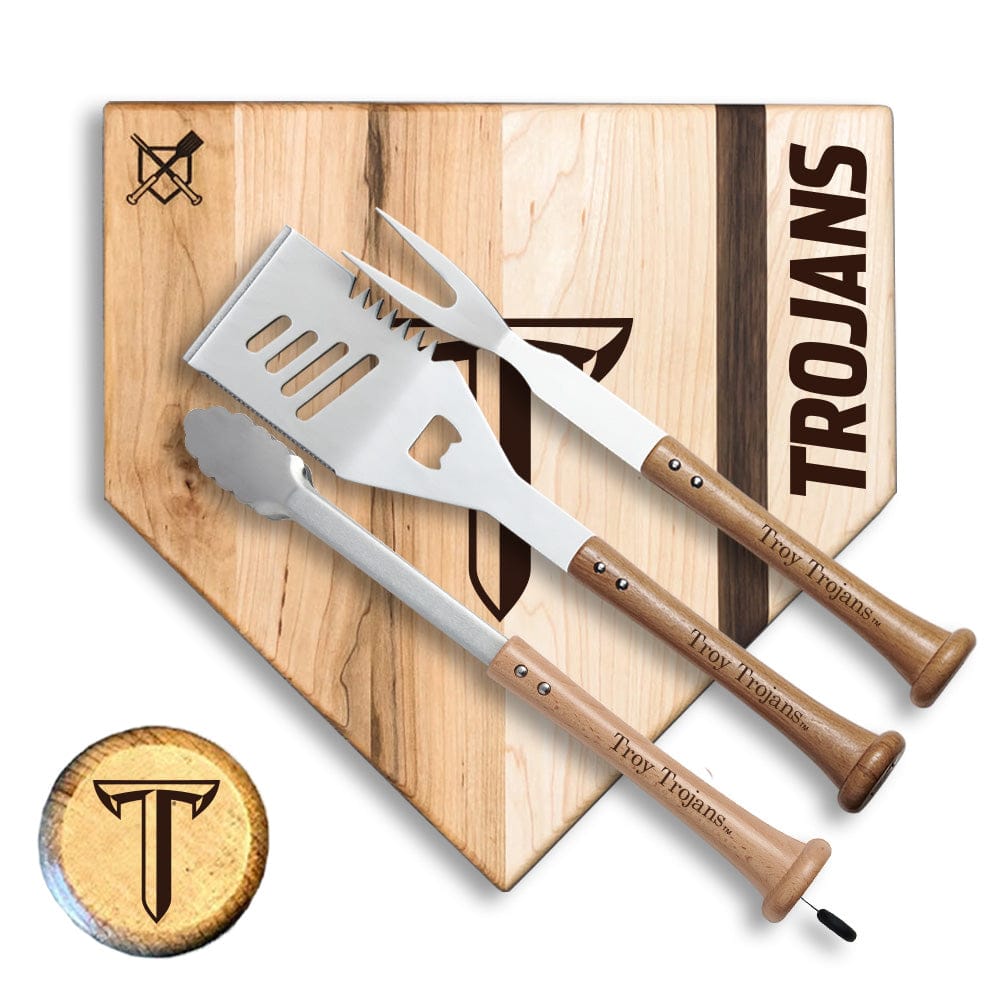 Baseball BBQ 17" Silver Slugger Troy "Silver Slugger" Sets