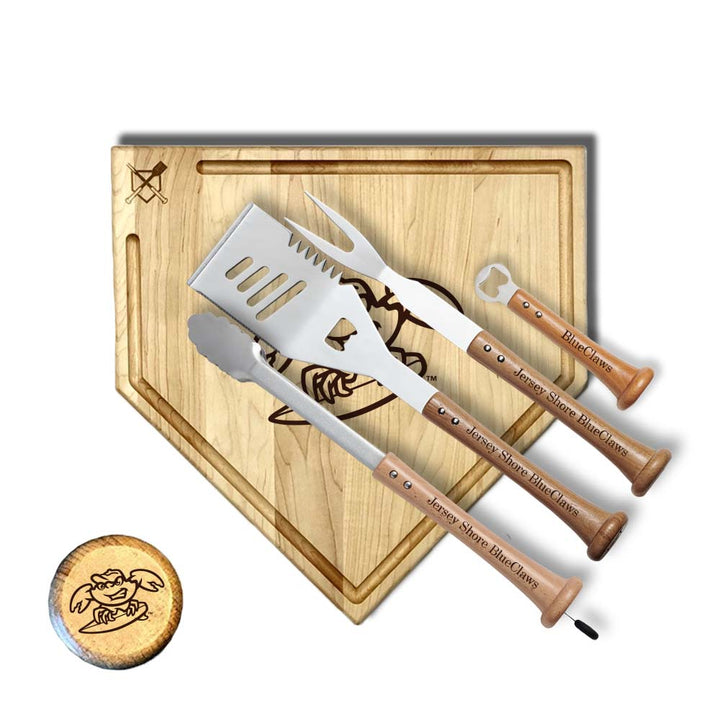Baseball BBQ 17" Silver Slugger with trough Jersey Shore BlueClaws "SILVER SLUGGER" Sets