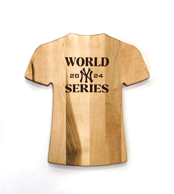 Baseball BBQ 17" World Series v.2 jersey board New York Yankees 2024 Postseason