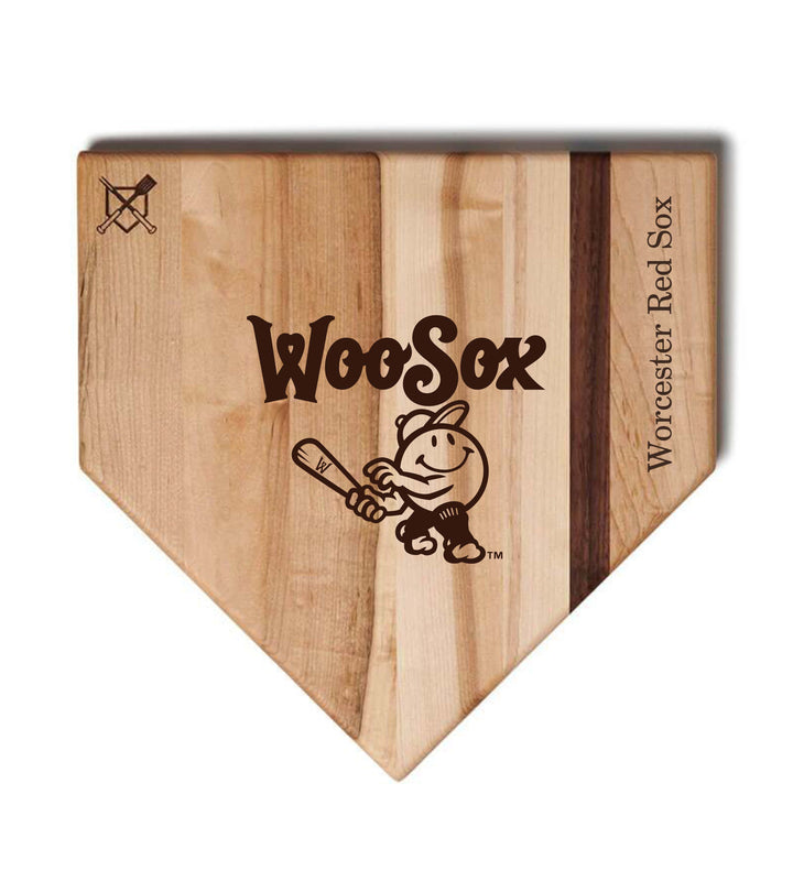 Baseball BBQ 17" x 17" Worcester Red Sox Cutting Boards | Multiple Styles | Multiple Sizes