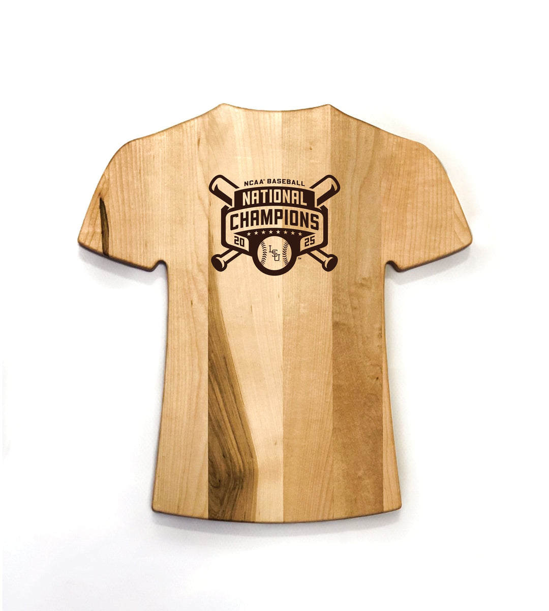 Baseball BBQ 2025 NCAA Champion LSU "JERSEY" Board
