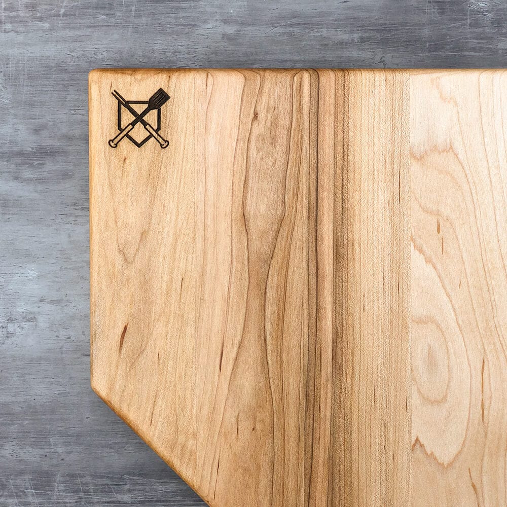 Baseball BBQ Accessories Home Plate Cutting Board