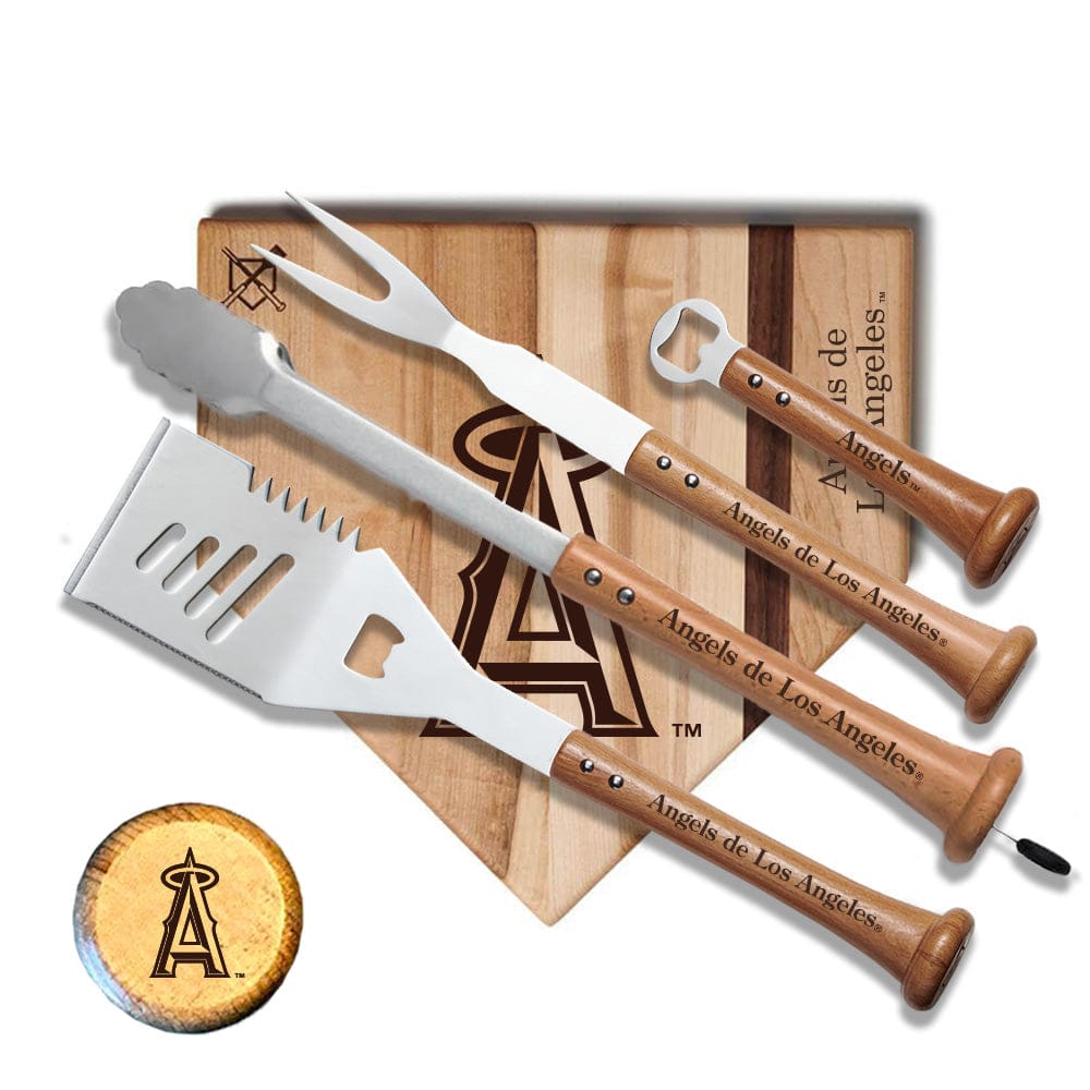 Baseball BBQ Angels de Los Angeles "Grand Slam" Combo Set (en Español)