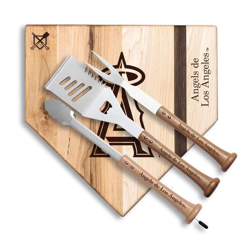 Baseball BBQ Angels de Los Angeles "Silver Slugger" Combo Set (en Español)
