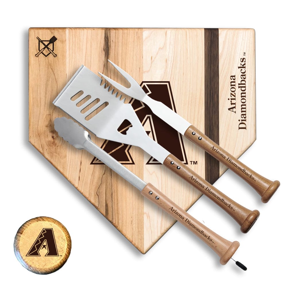 Baseball BBQ Arizona Diamondbacks "Silver Slugger" Combo Set