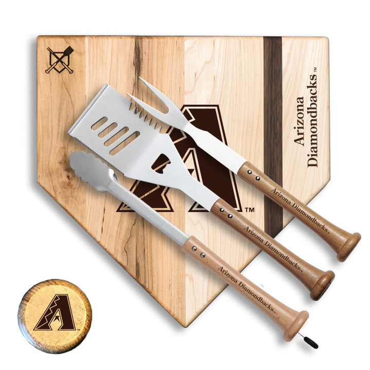 Baseball BBQ Arizona Diamondbacks "Silver Slugger" Combo Set