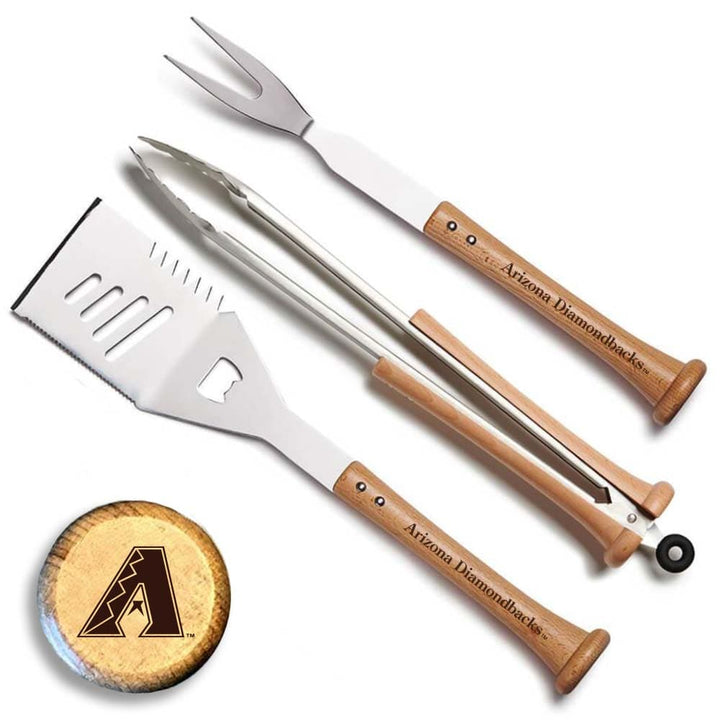 Baseball BBQ Arizona Diamondbacks "TRIPLE PLAY" Combo Set