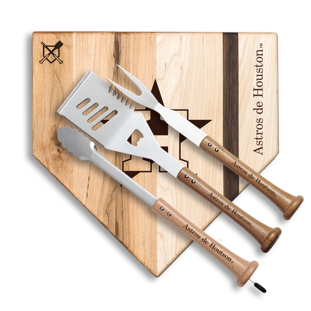 Baseball BBQ Astros de Houston "Silver Slugger" Combo Set (en Español)