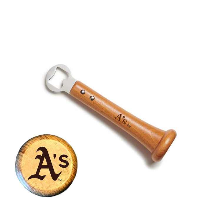 Baseball BBQ Athletics "PICKOFF" Bottle Opener