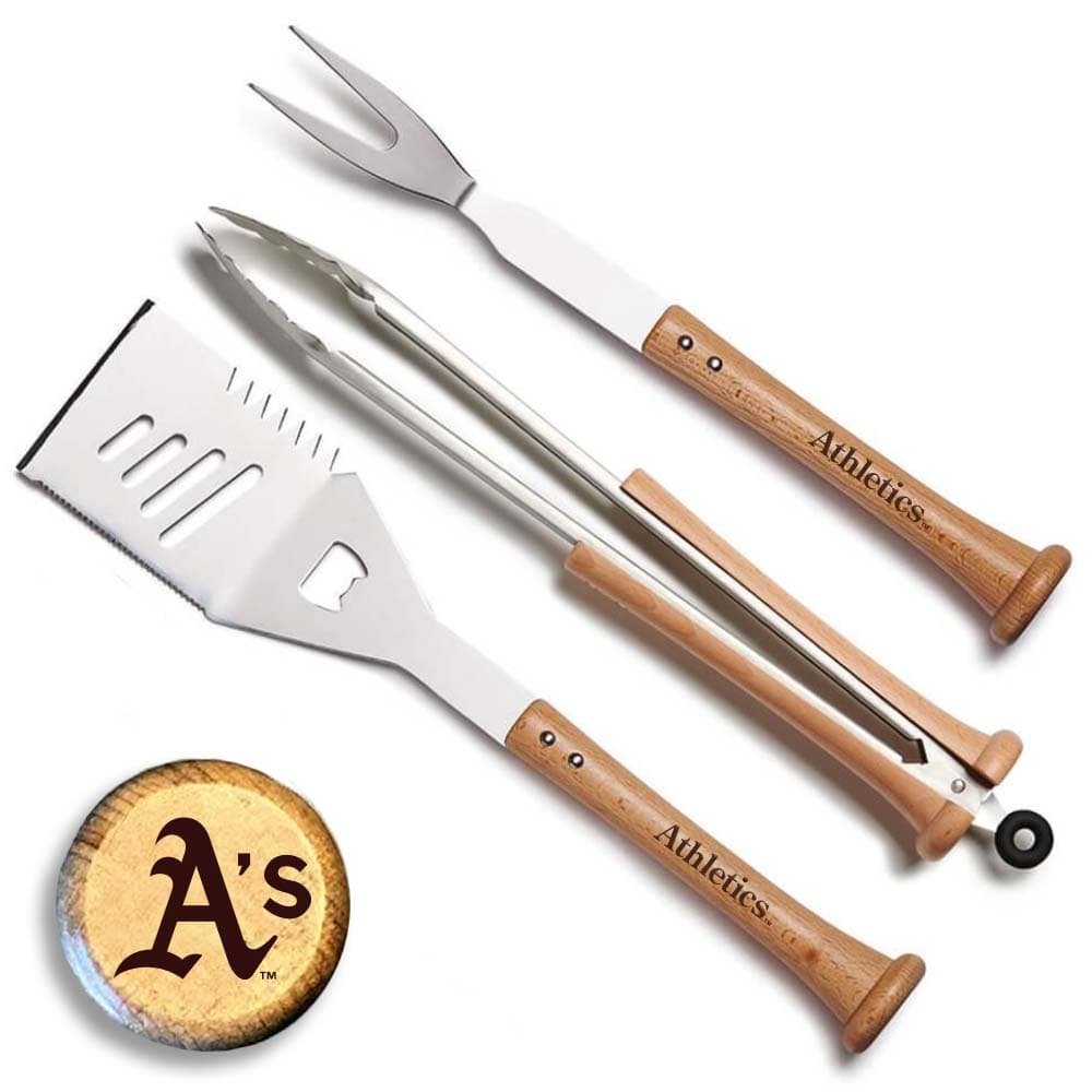 Baseball BBQ Athletics "TRIPLE PLAY" Combo Set