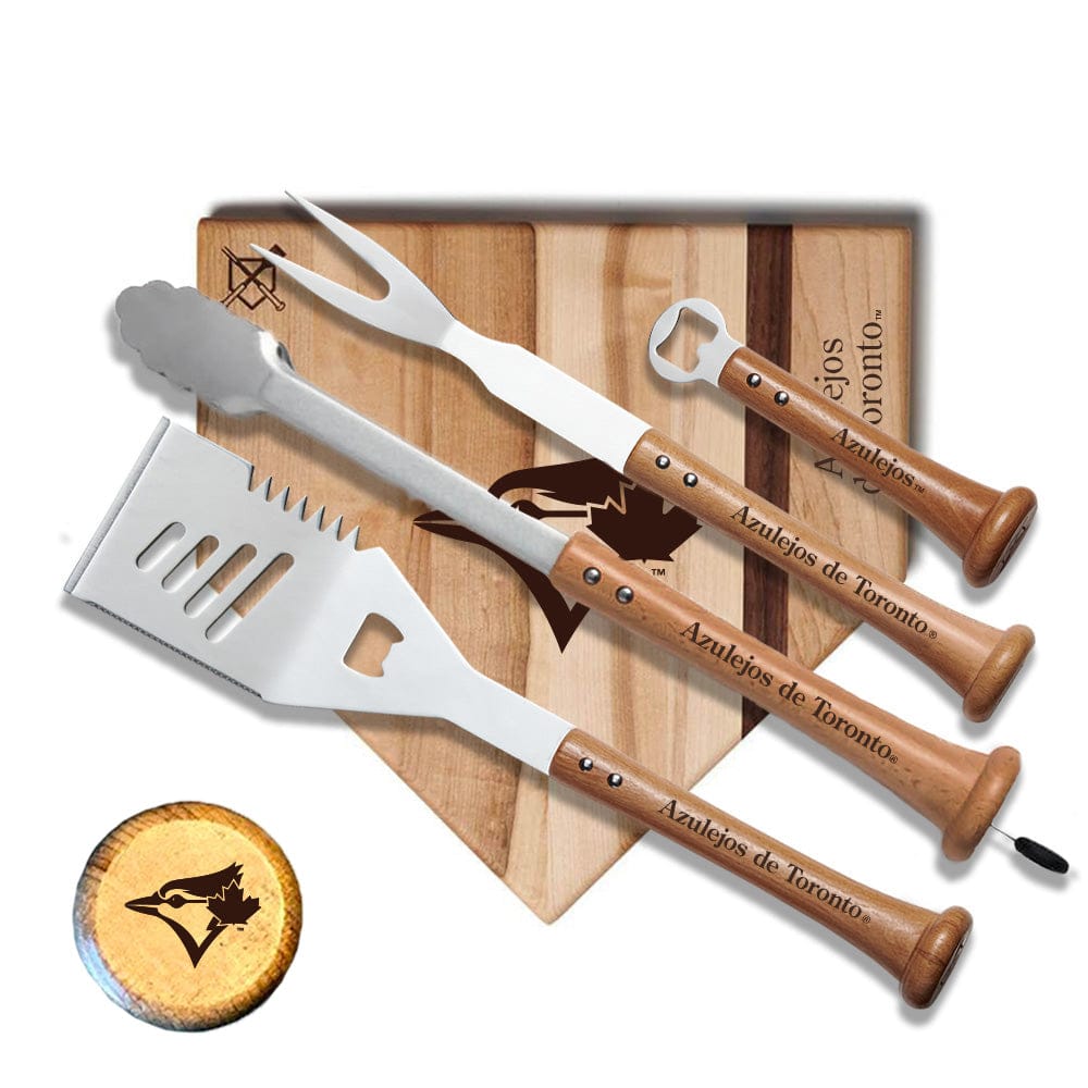 Baseball BBQ Azulejos de Toronto "Grand Slam" Combo Set (en Español)