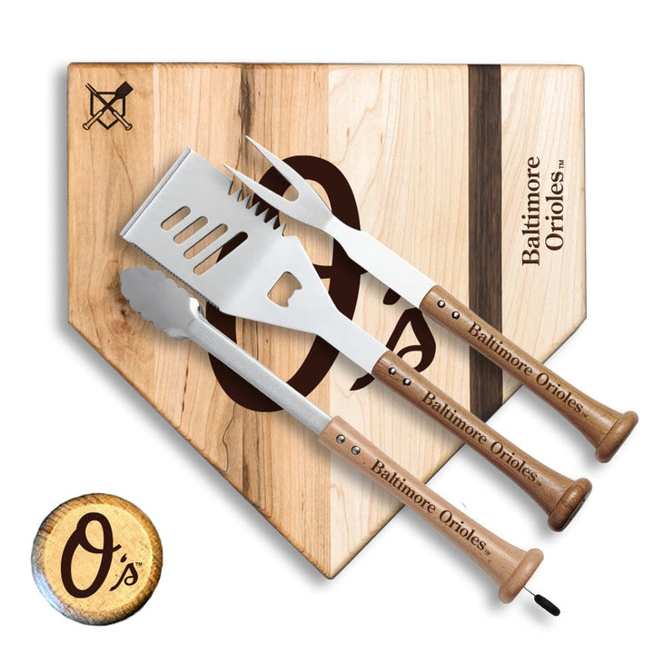 Baseball BBQ Baltimore Orioles "Silver Slugger" Combo Set