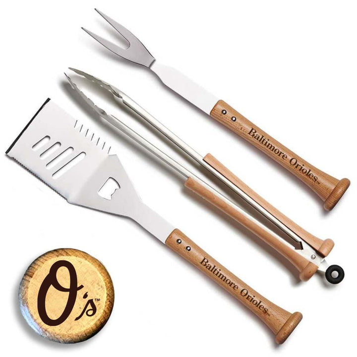 Baseball BBQ Baltimore Orioles "TRIPLE PLAY" Combo Set