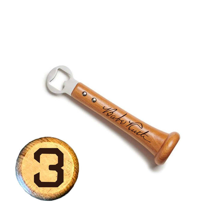 Baseball BBQ Baseball BBQ & the Bambino | "PICKOFF" Bottle Opener