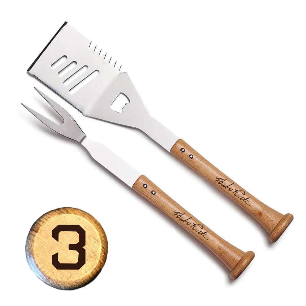 Baseball BBQ Baseball BBQ & the Bambino | "TURN TWO" Combo Set