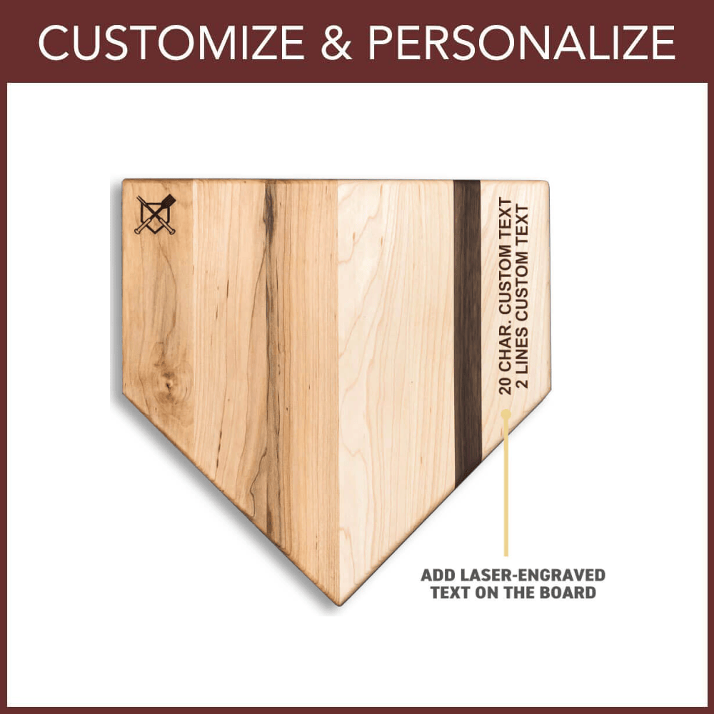 Baseball BBQ BBQ Tools 12" x 12" (SMALL) "MVP" Grill Set | Fully Customizable!