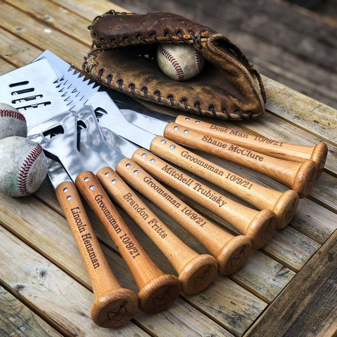 Baseball BBQ BBQ Tools Choose Any Single Grill Tool | Fully Customizable!