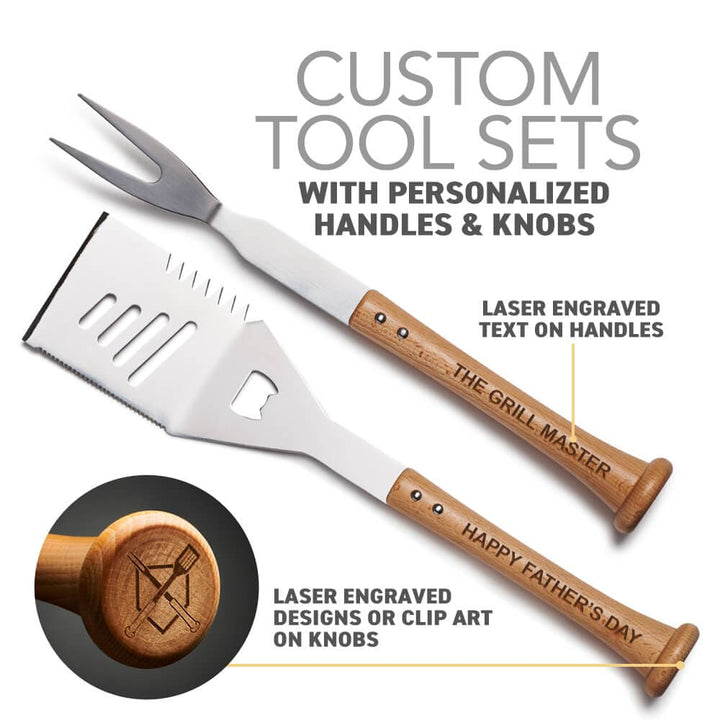 Baseball BBQ BBQ Tools Choose Any Single Grill Tool | Fully Customizable!
