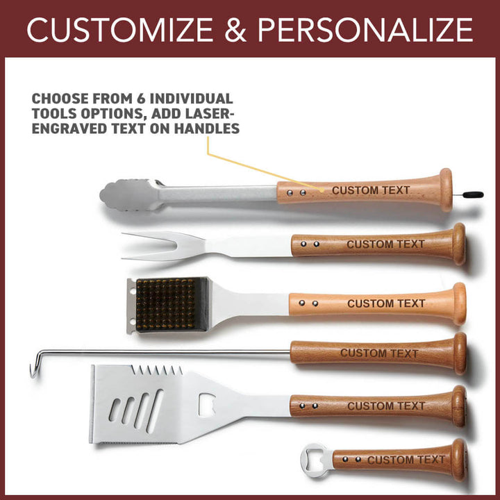 Baseball BBQ BBQ Tools Choose Any Single Grill Tool | Fully Customizable!