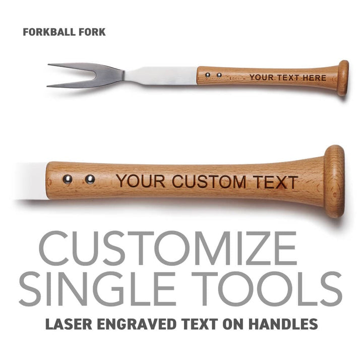 Baseball BBQ BBQ Tools "Forkball" Fork Choose Any Single Grill Tool | Fully Customizable!