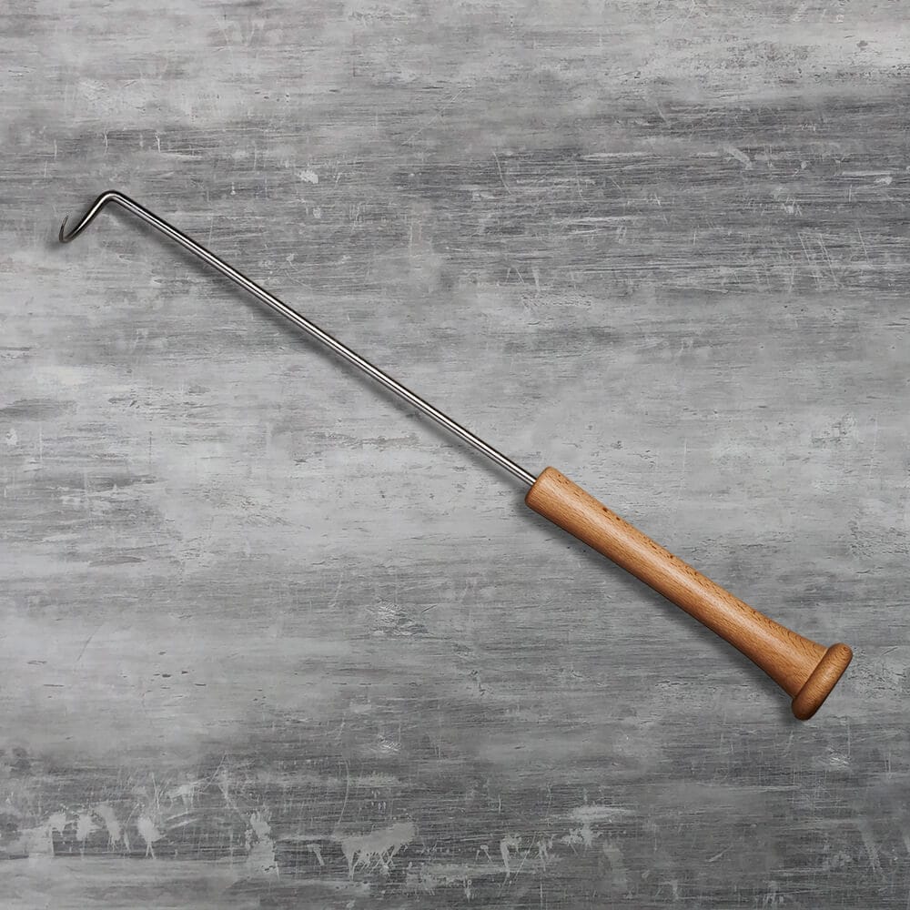 Baseball BBQ BBQ Tools "THE HOOK" Pigtail