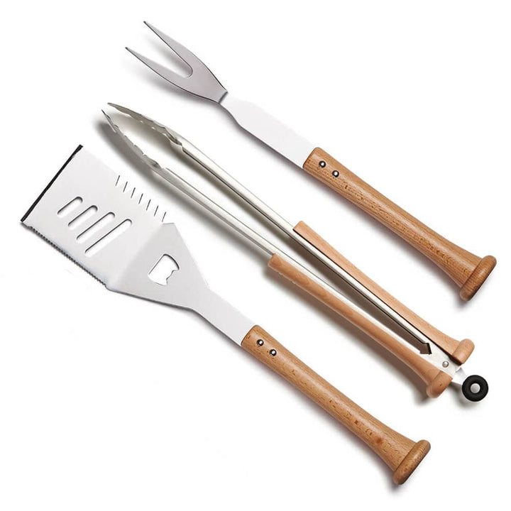 Baseball BBQ BBQ Tools "TRIPLE PLAY" Combo Set
