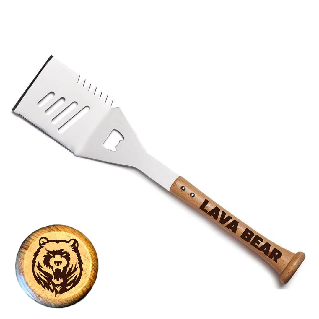 Baseball BBQ Bend High "SLIDER" Spatula