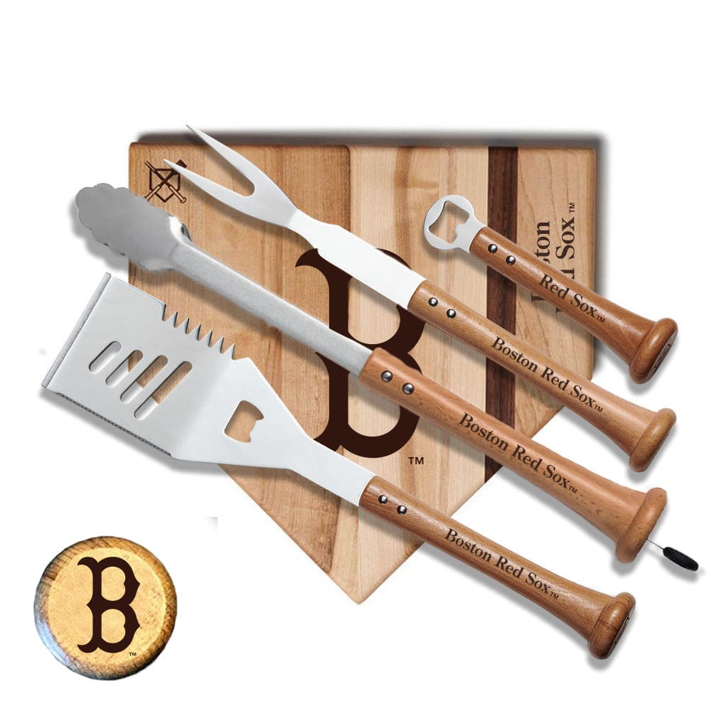 Baseball BBQ Boston Red Sox "Grand Slam" Combo Set