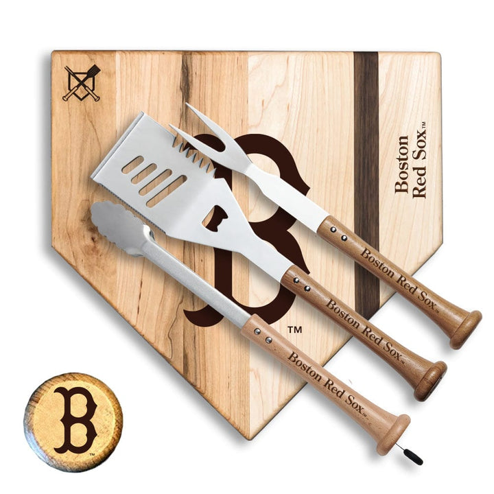 Baseball BBQ Boston Red Sox "Silver Slugger" Combo Set