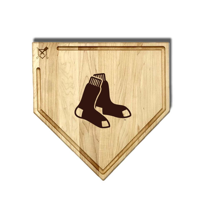 Baseball BBQ Boston Red Sox "Socks" Home Plate / 17" x 17" (With Trough) *note: logo only (will not show team name) Boston Red Sox "Silver Slugger" Combo Set