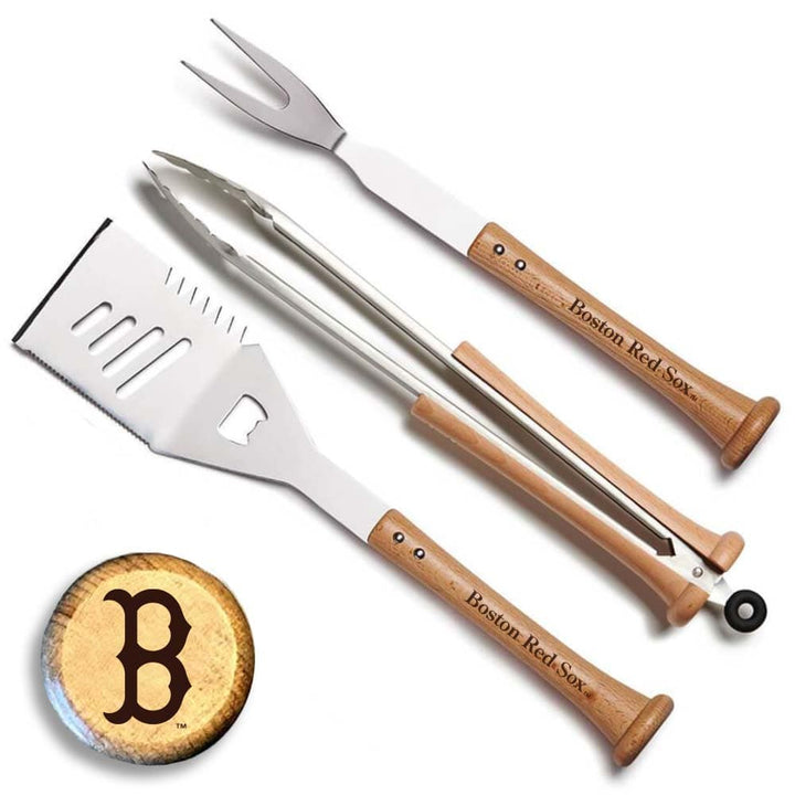Baseball BBQ Boston Red Sox "TRIPLE PLAY" Combo Set