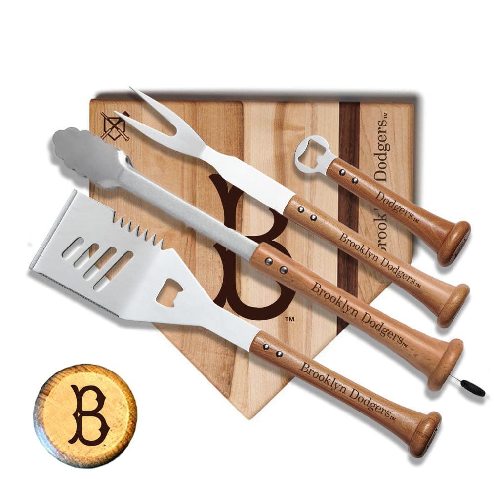 Baseball BBQ Brooklyn Dodgers "GRAND SLAM" Combo Set Style 1 Brooklyn Dodgers "GRAND SLAM" Combo Set