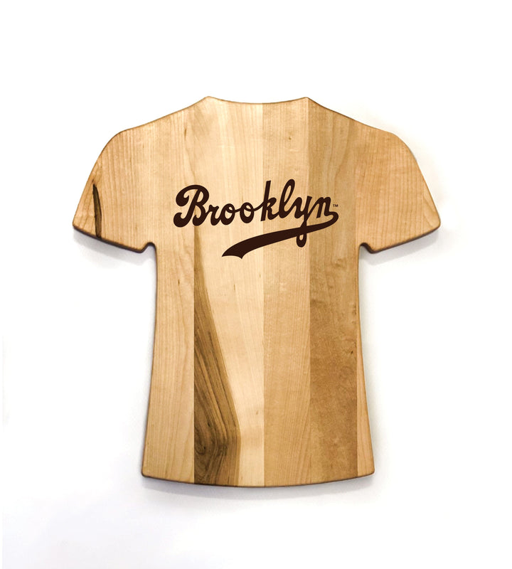 Baseball BBQ Brooklyn Dodgers Jersey Style Brooklyn Dodgers Cutting Boards | Choose Your Size & Style