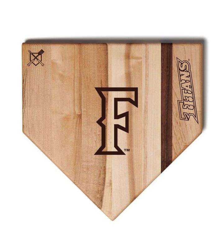 Baseball BBQ California State University Fullerton Home Plate Style (17" x 17") California State University, Fullerton Cutting Boards | Choose Your Size & Style