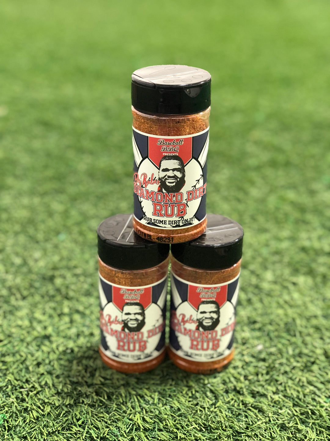 Baseball BBQ Chef Big Rube's "Diamond Dirt" Rub
