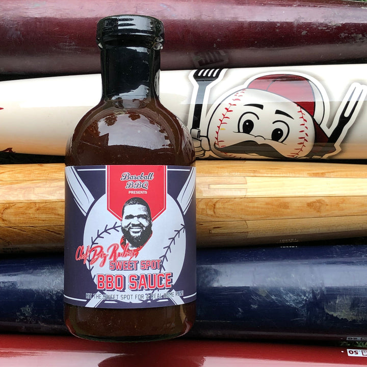 Baseball BBQ Chef Big Rube's Sweet Spot BBQ Sauce