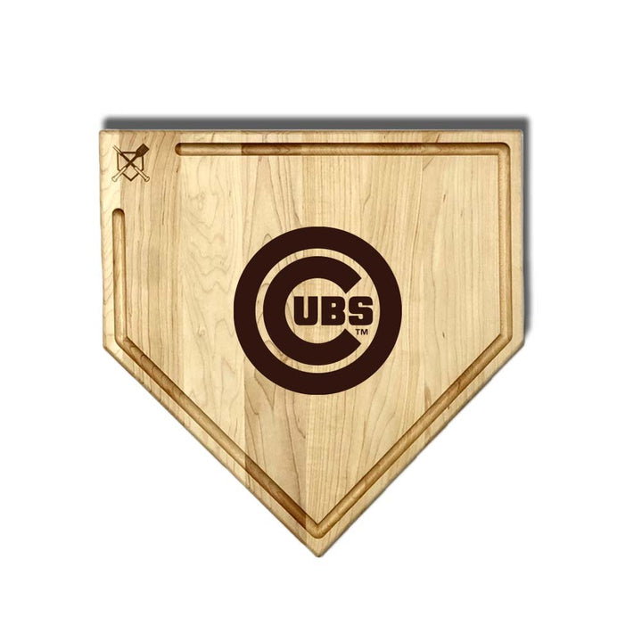 Baseball BBQ Chicago Cubs "Cubs" Home Plate / 17" x 17" (With Trough) *note: logo only (will not show team name) Chicago Cubs "Grand Slam" Combo Set