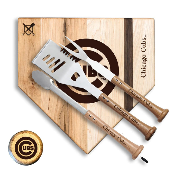Baseball BBQ Chicago Cubs "Silver Slugger" Combo Set