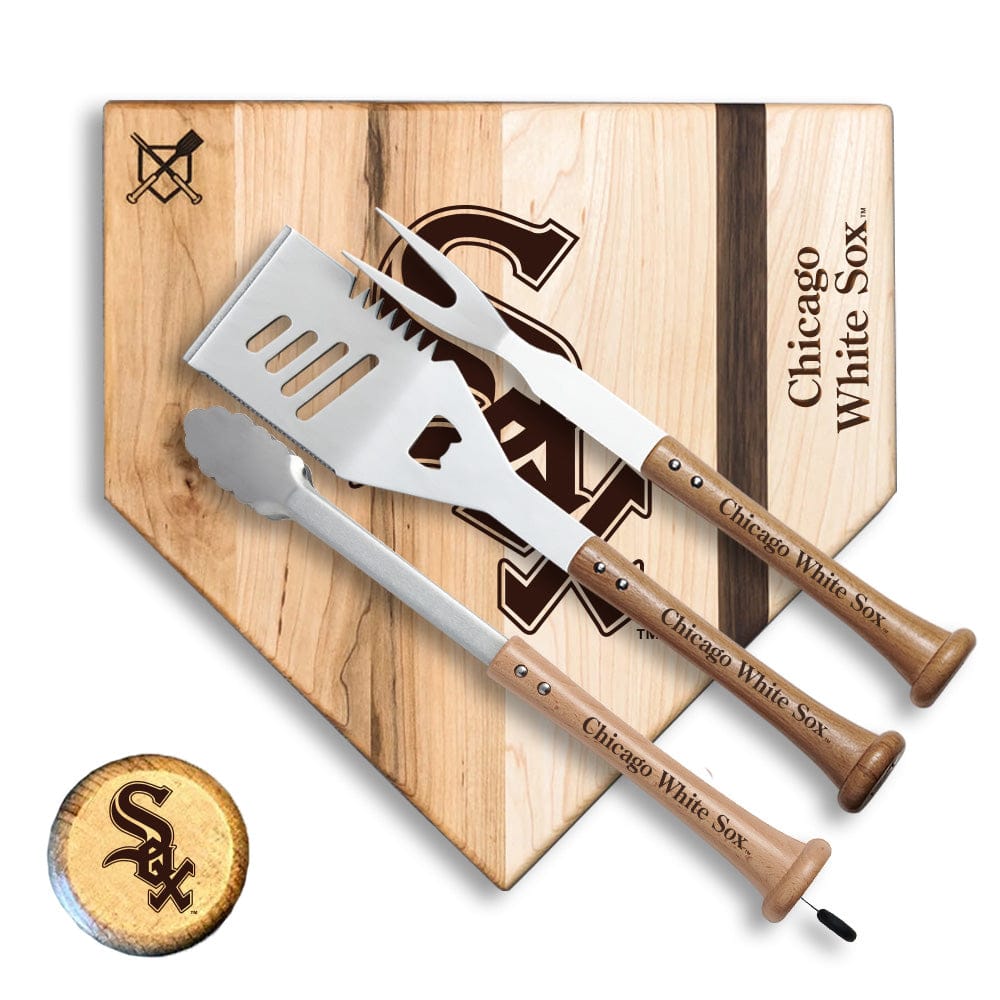Baseball BBQ Chicago White Sox "Silver Slugger" Combo Set