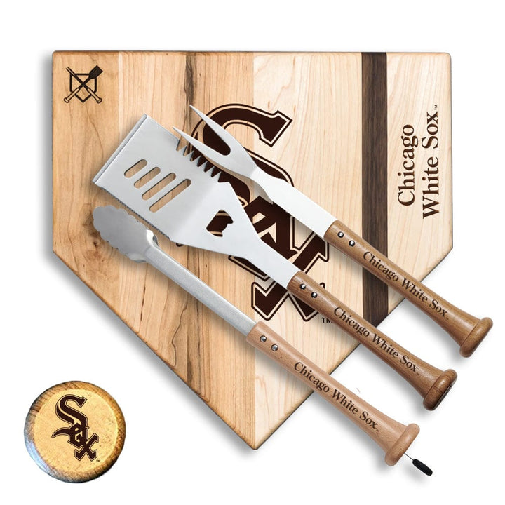 Baseball BBQ Chicago White Sox "Silver Slugger" Combo Set