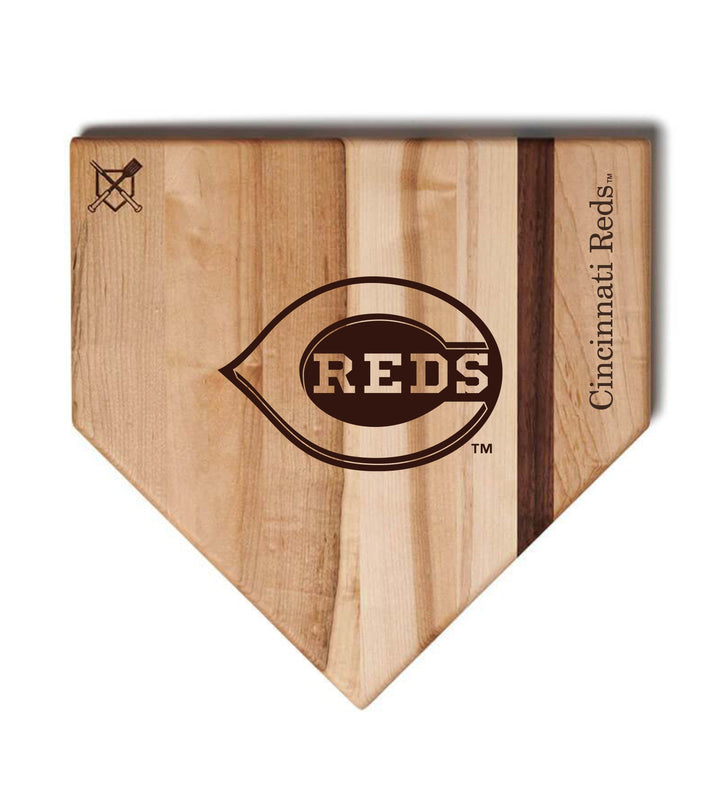 Baseball BBQ Cincinnati Reds "C Reds" Home Plate / 17" x 17" Cincinnati Reds "Grand Slam" Combo Set
