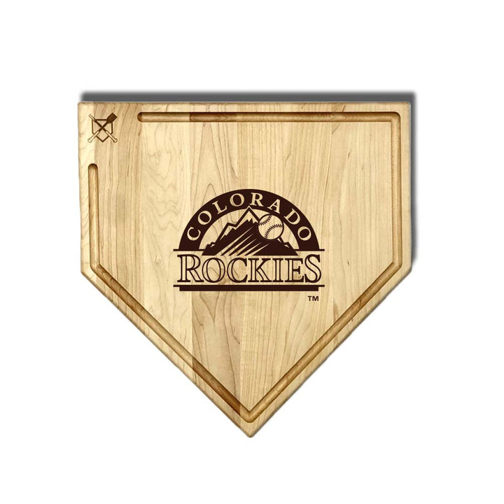Baseball BBQ Colorado Rockies "Rockies" Home Plate / 17" x 17" (With Trough) *note: logo only (will not show team name) Colorado Rockies "Silver Slugger" Combo Set