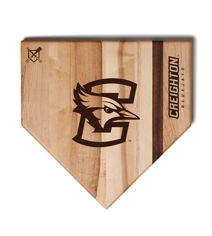Baseball BBQ Creighton University Home Plate Style (17" x 17") Creighton University Cutting Boards | Choose Your Size & Style